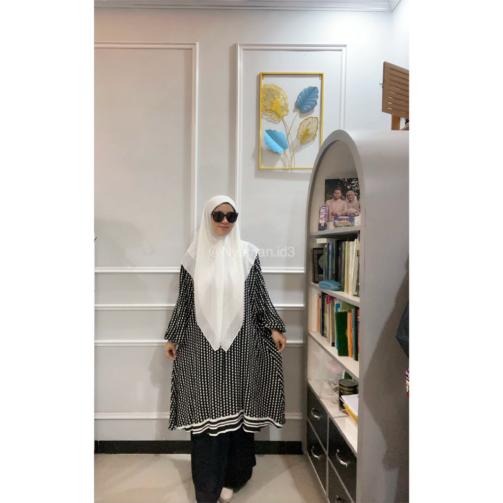 ONE SET TUNIK WANITA/one set tunik kekinian/one set tunik bumil dan busui/one set adem/one set murah