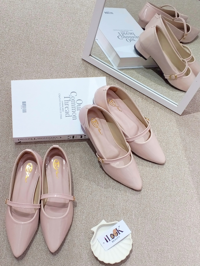CLARISSA SHOES HEELS 5cm/ PANTOFEL WANITA/MULES HEELS WANITA