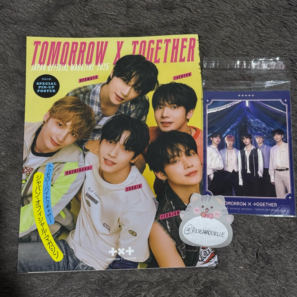 txt jpfc magazine 2025 - yeonjun soobin beomgyu taehyun hueningkai