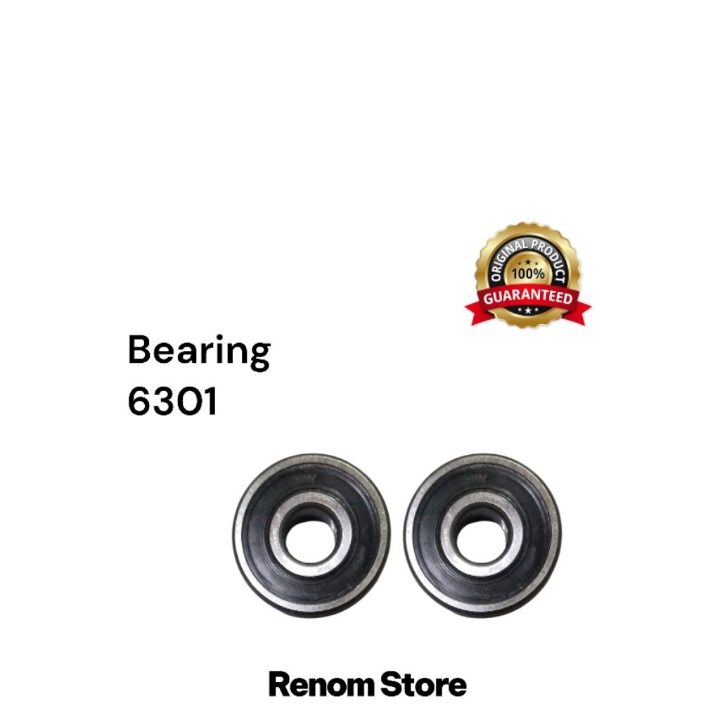 Bearing 6301 NTN Sepasang (2pcs) Original