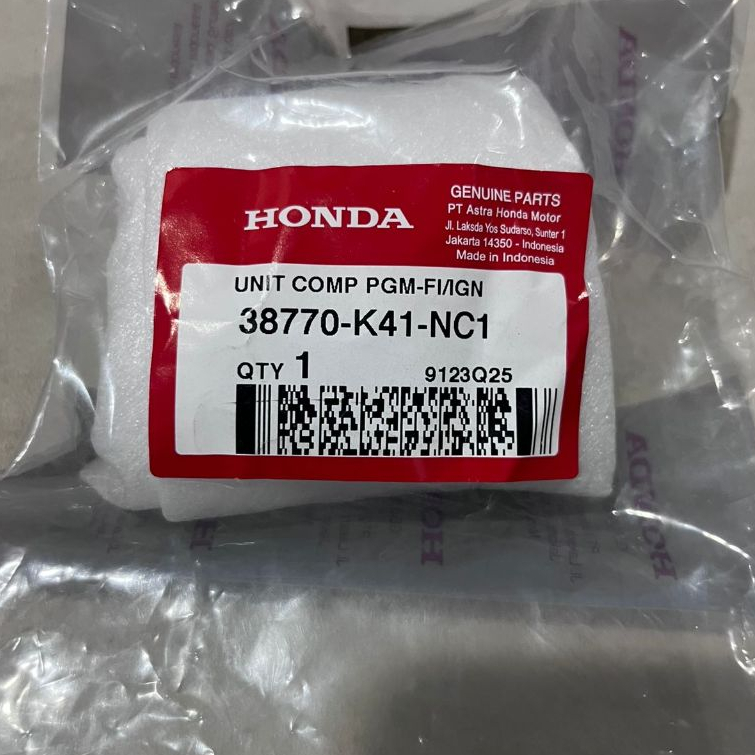 38770K41NC1 ECM, ECU (Engin Control Unit) Honda Supra X125 FI 38770-K41-NC1