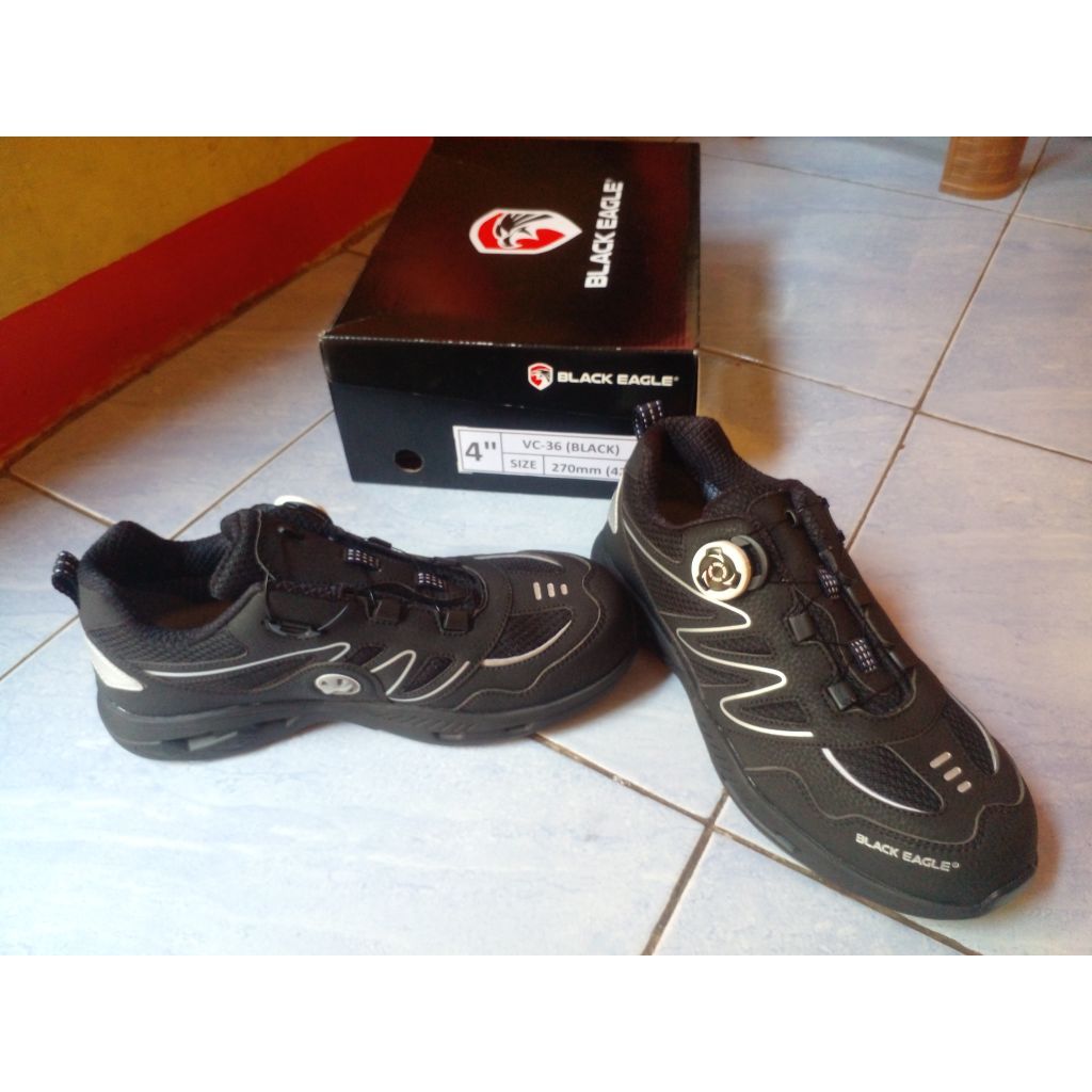 safety shoes black eagle VC-36(black)original 100%