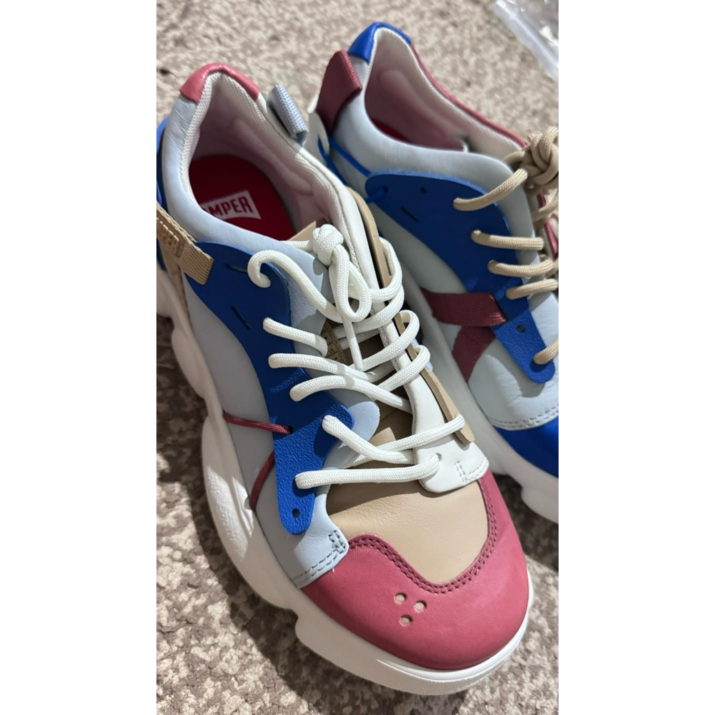 sepatu kets camper Twins Multicolor Sneakers