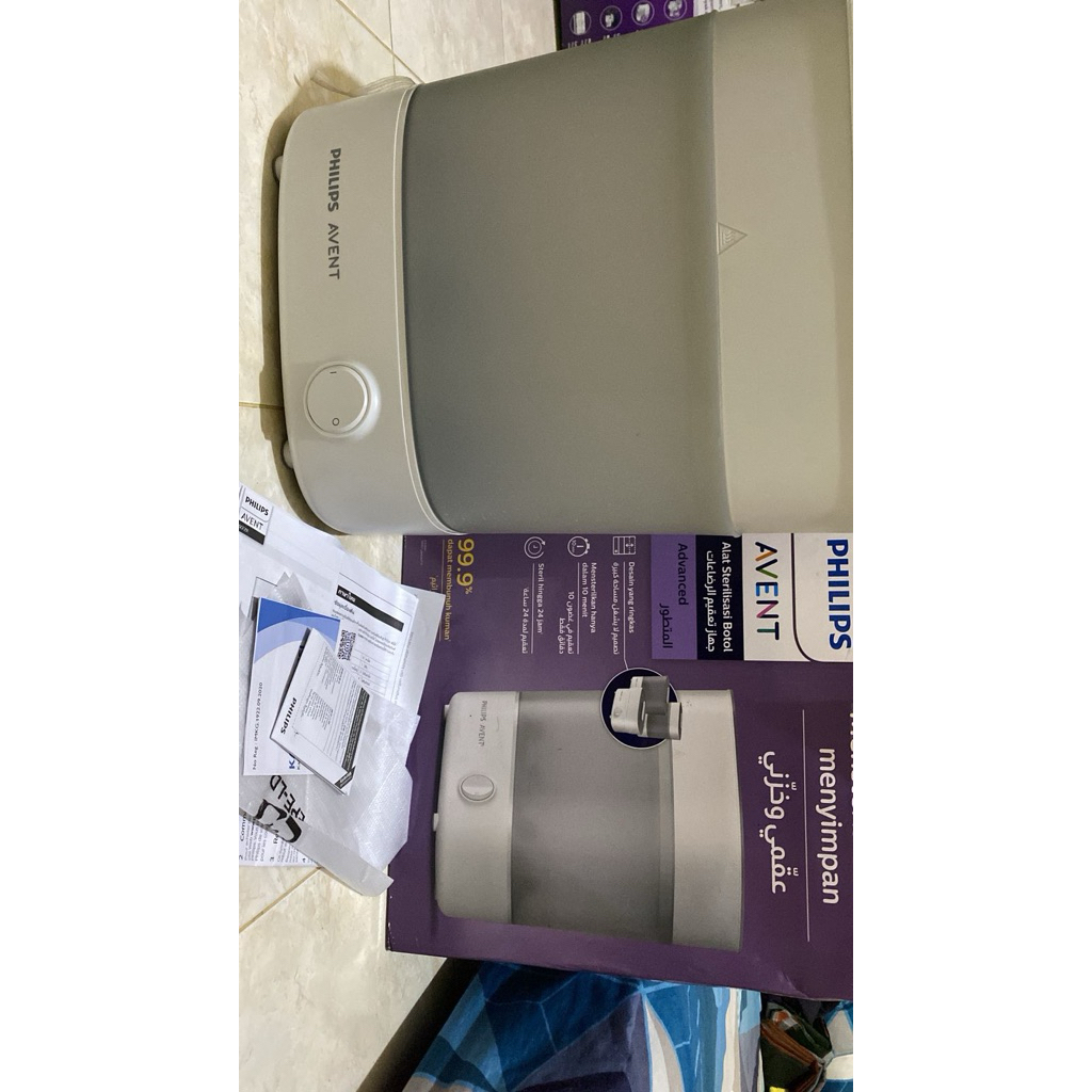 Proveled  Philips Avent | Sterilizer | Alat Steril Botol Susu Bayi | Terbukti Hilangkan 99,9% Kuman