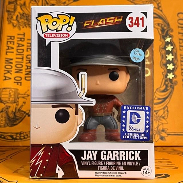 Funko Pop Television: DC The Flash - Jay Garrick #341 | DC Comics Legion of Collector Exclusive