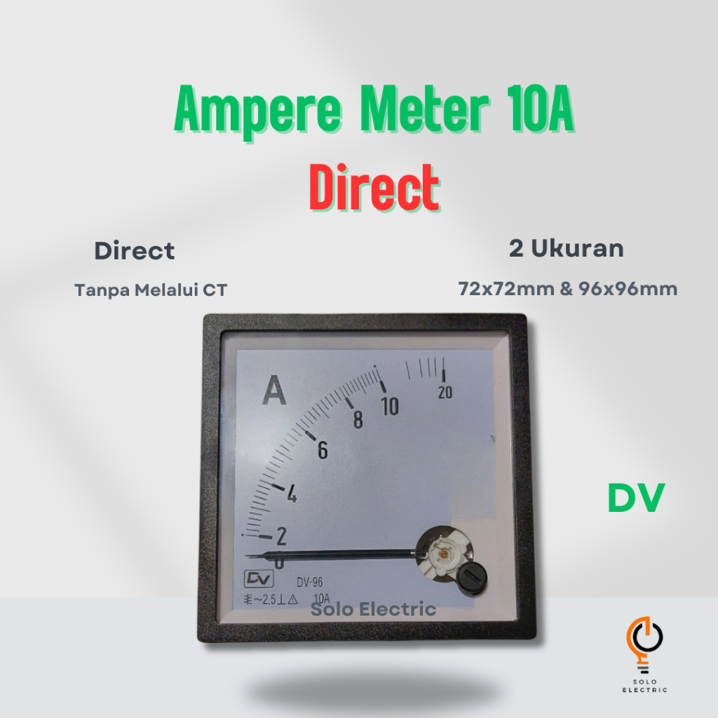 Ampere Meter 10A / Ampere Meter Direct