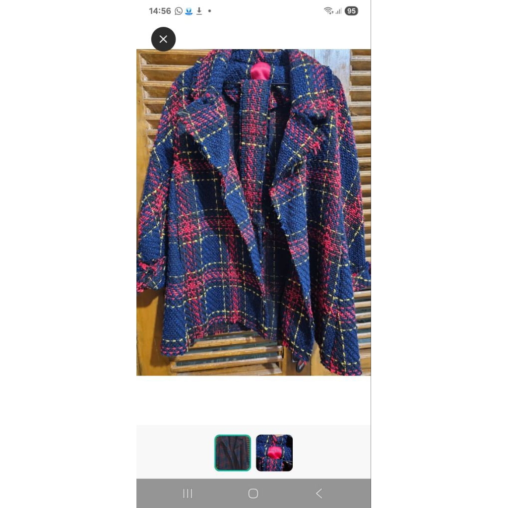 PL Blazer Benang Jarum