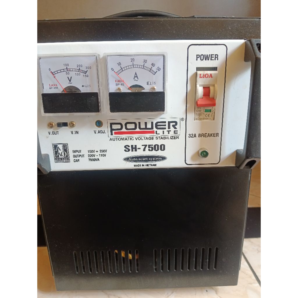stabilizer stavol power lite 7500 watt