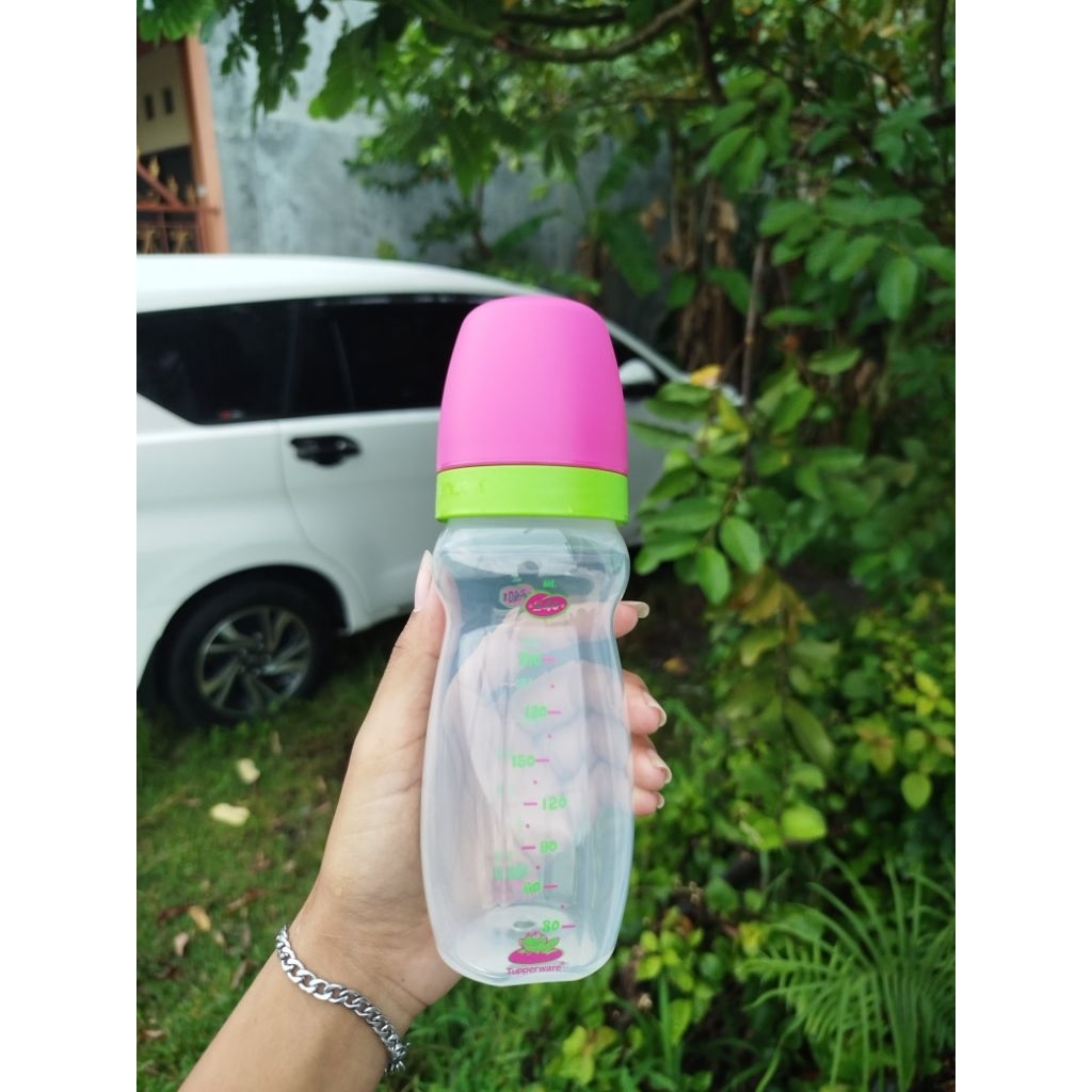 Tupperware cutie Twee frog 270ml dot bayi balita
