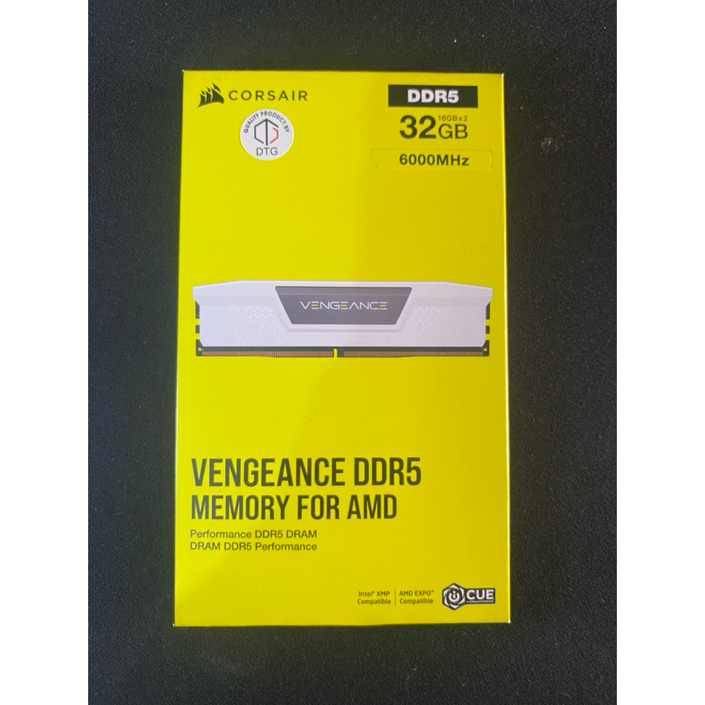 RAM Corsair DDR5 32GB 6000Mhz 2x16