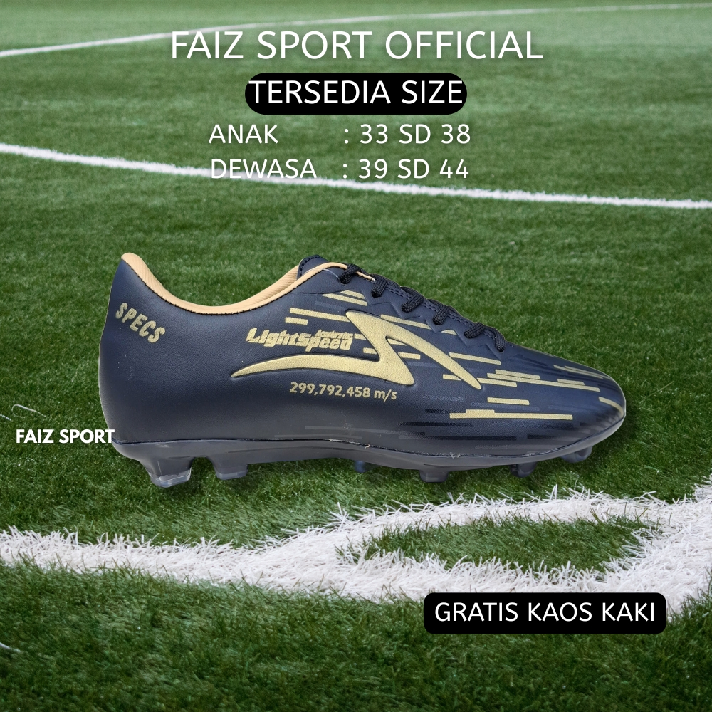 Sepatu Bola Anak & Dewasa Specs LightSpeed Reborn Grade Original