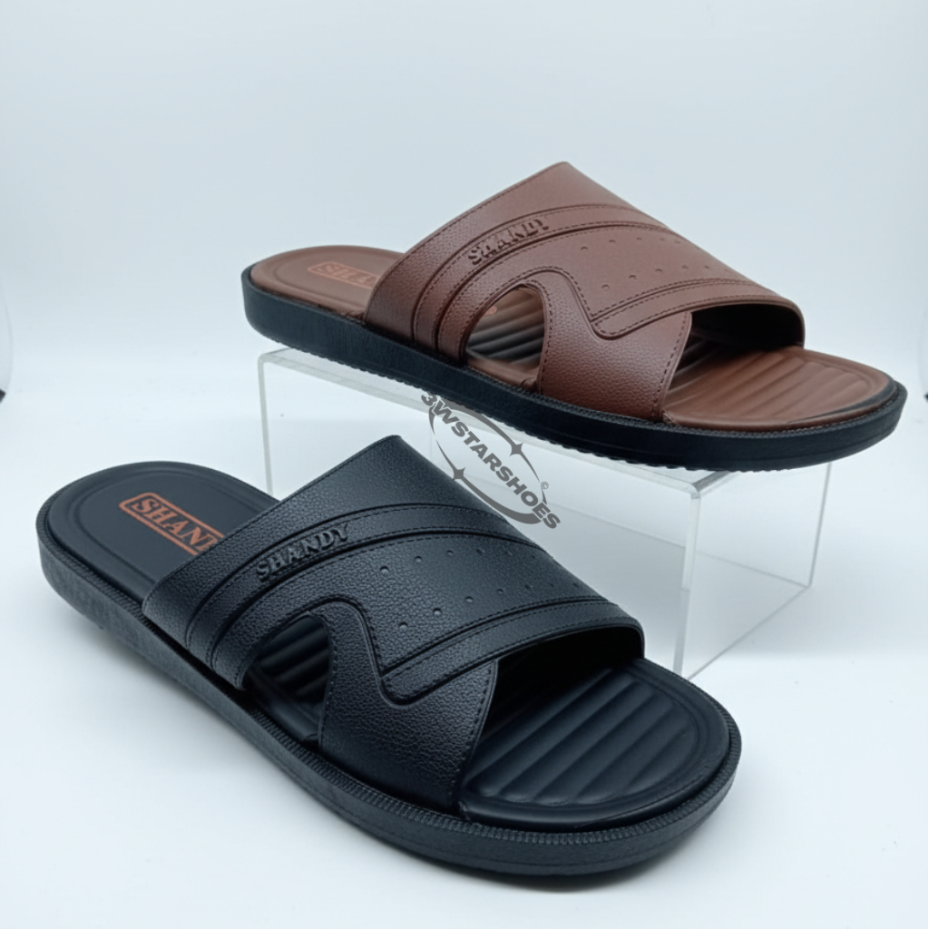 Sandal Slop Pria Dewasa Karet / Sandal Slop Cowok  / Sandal Bapak-bapak Murah 39-44 Pumma SL