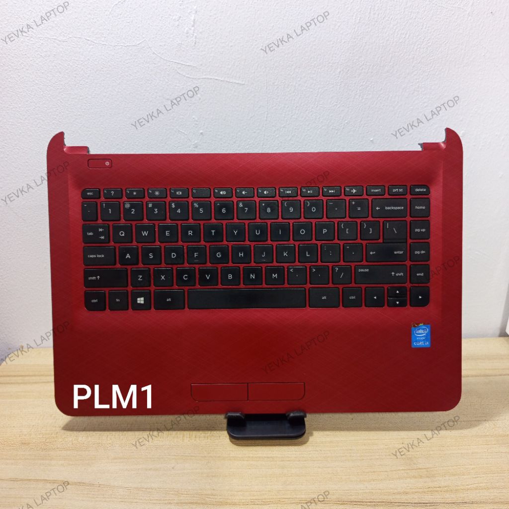 [ MINUS ] MERAH Palmrest Hp 14-am bisa untuk Hp 14-ac  Hp 14-an Hp 14-af dan 240 G5 Normal Tested Se