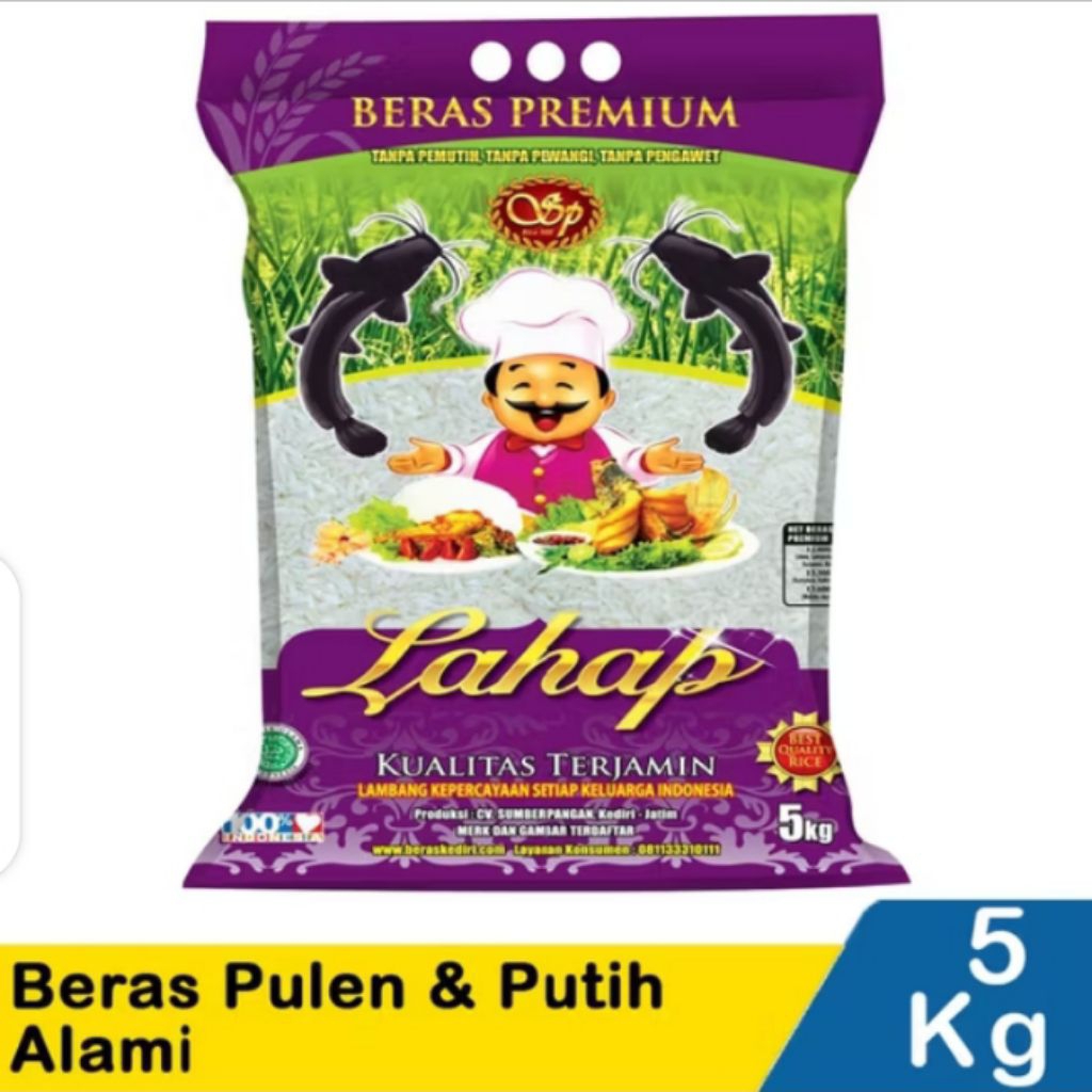 [Jawa Tengah] MS- Beras Lahap Lele 5kg
