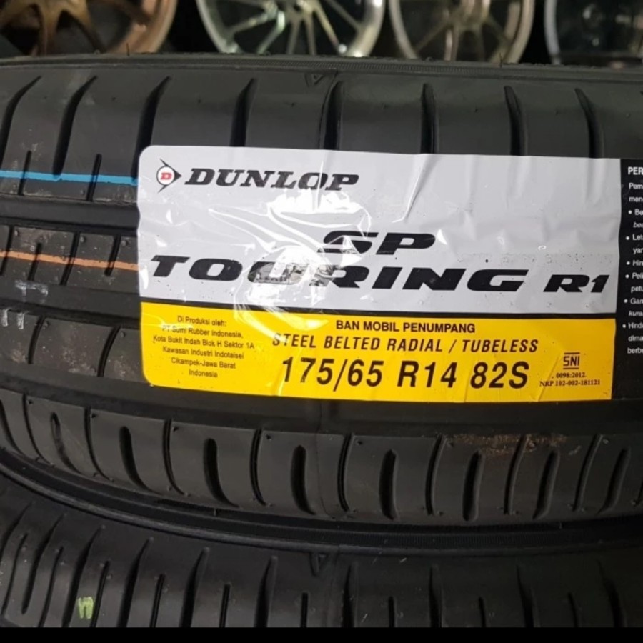 Dunlop Touring R1 175/65 R14 Ban Mobil Calya, Ayla, Agya Brio