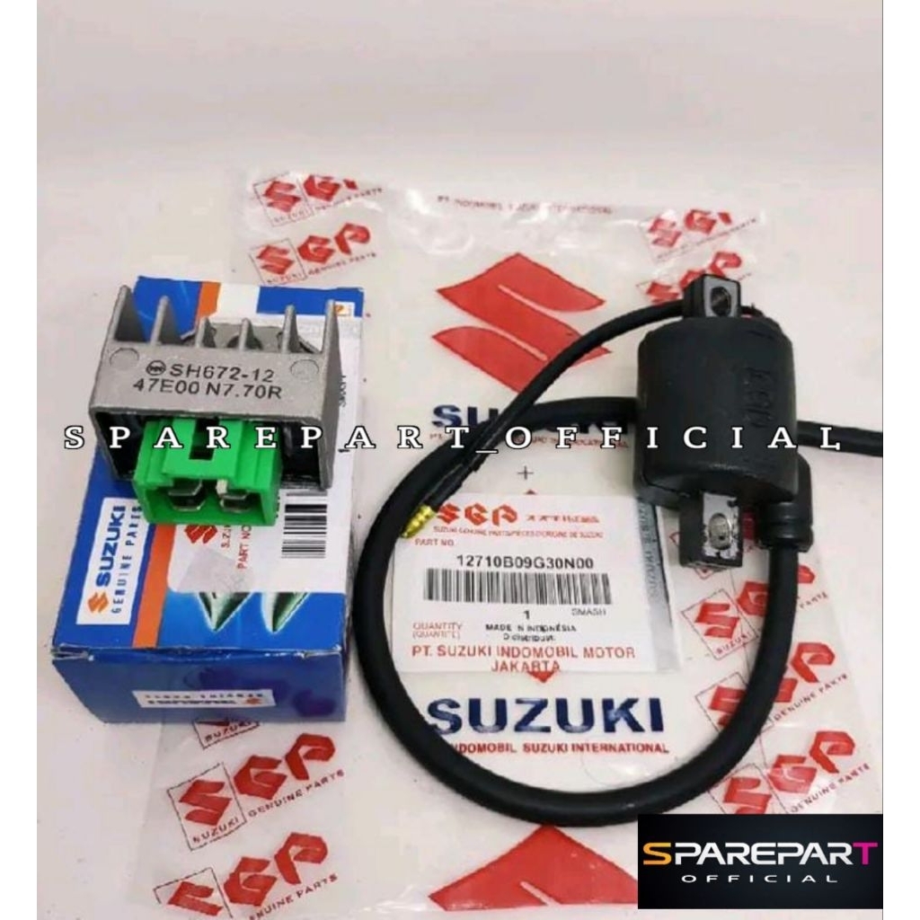 Kiprok Plus Koil Suzuki Motor Smash 110 Lama, Smash New