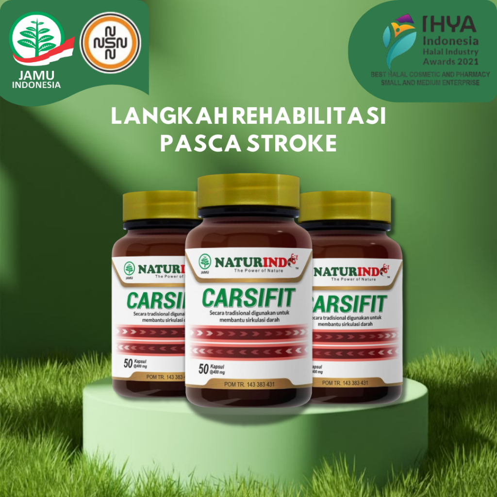 Obat Stroke Paling Ampuh Mengatasi Parkinson Tremor Kapsul Herbal Carsifit Isi 50 Kapsul Rempah Herb