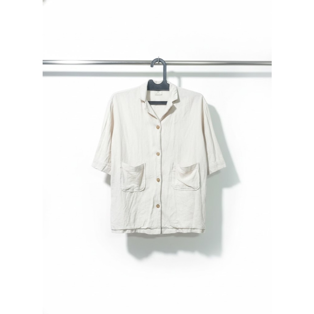 Jacket Blazer Putih Tulang Branded wanita jaket coat