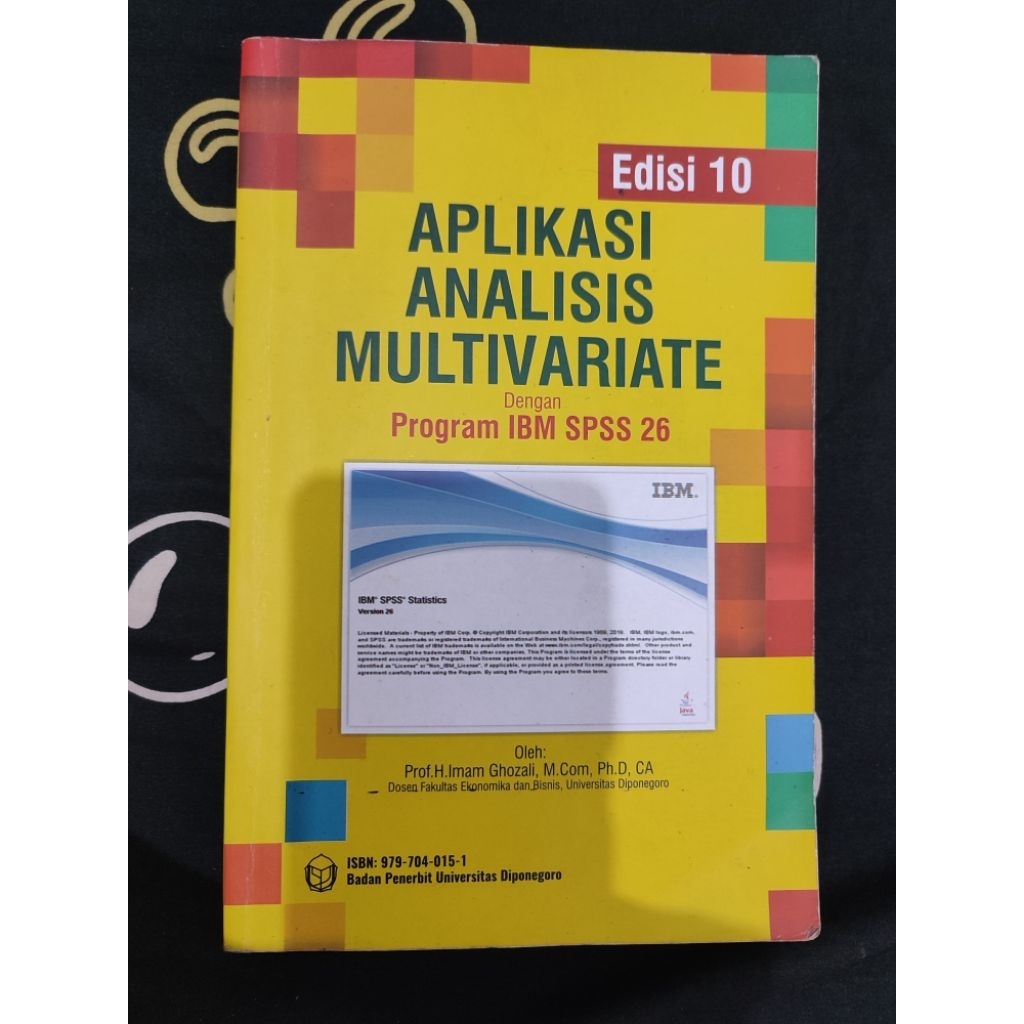 Buku Aplikasi Analisis Multivariate dengan Program IBM SPSS 26 - Prof. Imam Ghozali