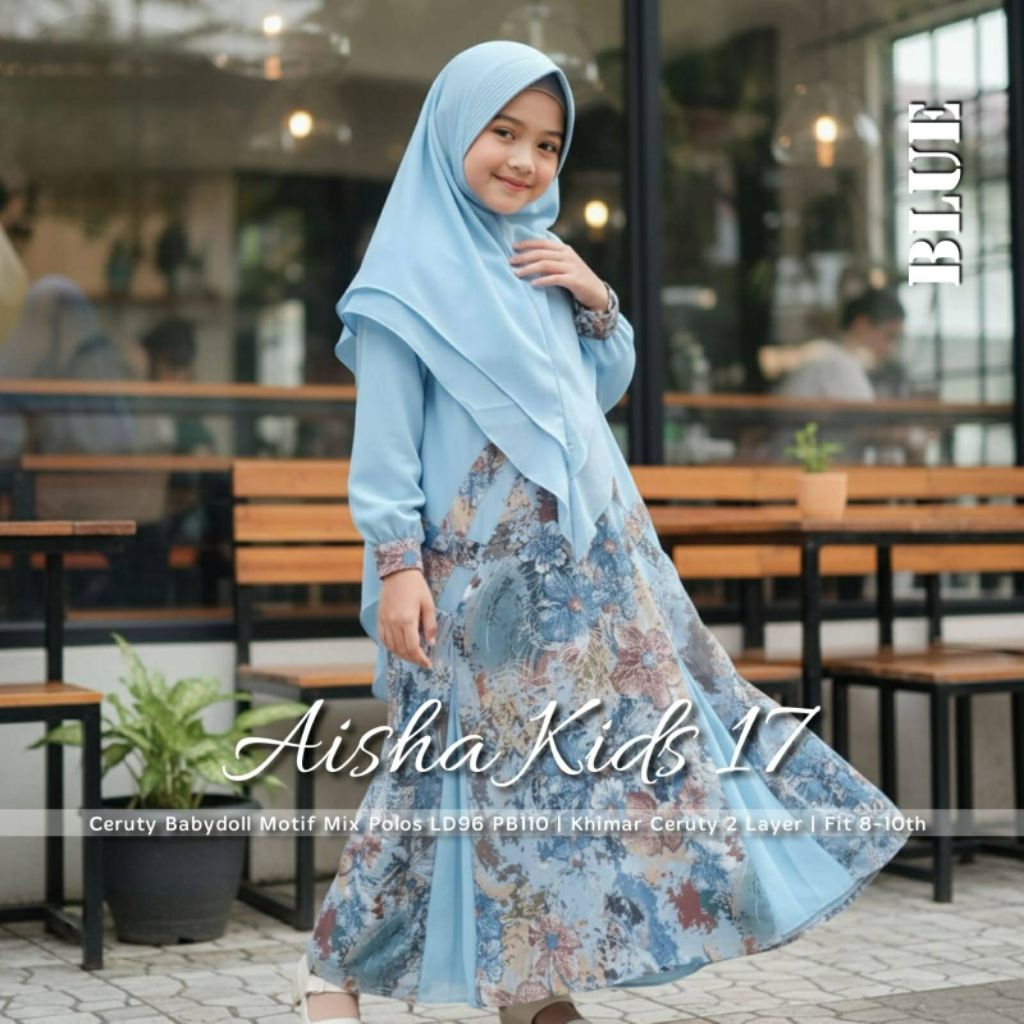 READY AISHA 17 SYARI NABILA SYARI KIDS ASAFFA SYARI TASNIMA SET ANNISA FLORY SYARI KIDS AISYAH SYARI