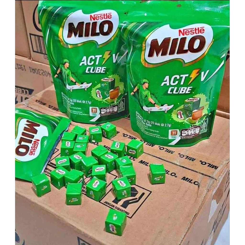 Milo aktiv Tube (isi 25 tube)