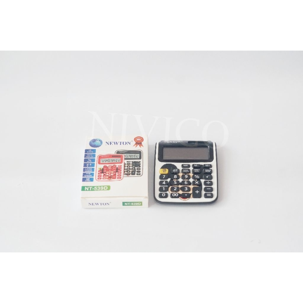 Newton Kalkulator Kantor NT-539D dengan Fungsi GT dan M+ untuk Keperluan Matematika dan Keuangan 12 