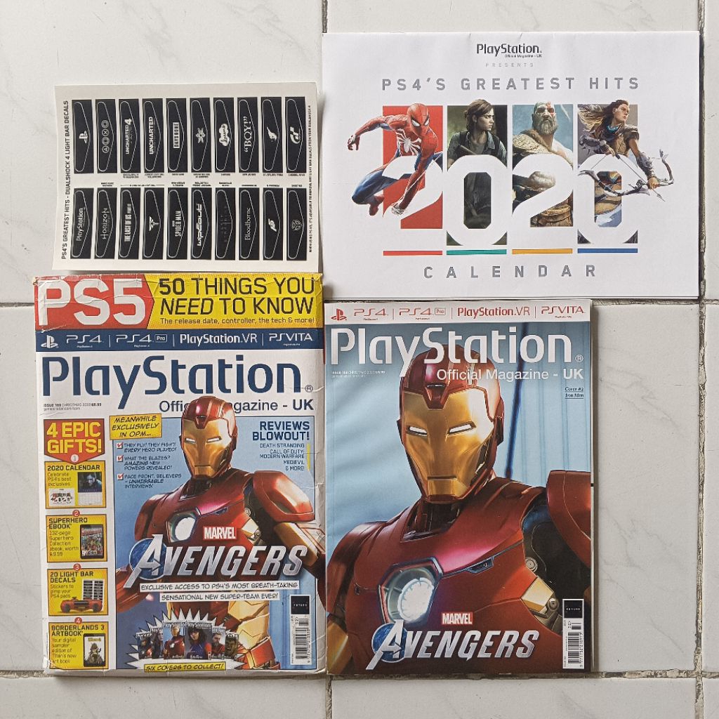 PLAYSTATION OFFICIAL MAGAZINE UK ISSUE 169 COVER 2 IRON MAN