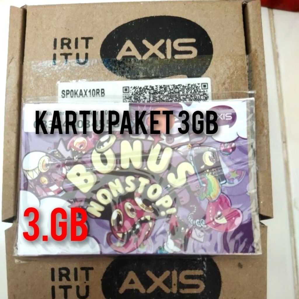 KARTU AXIS 3GB NASIONAL