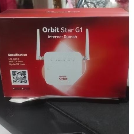 Wifi Router Orbit star G1 telkomsel modem internet