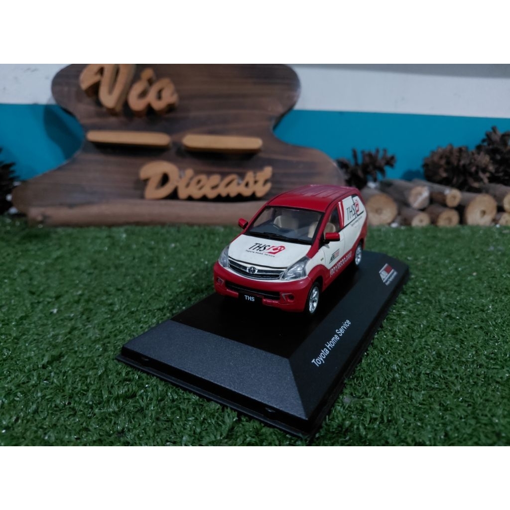 Diecast Miniatur Toyota Avanza Home Service skala 1:43