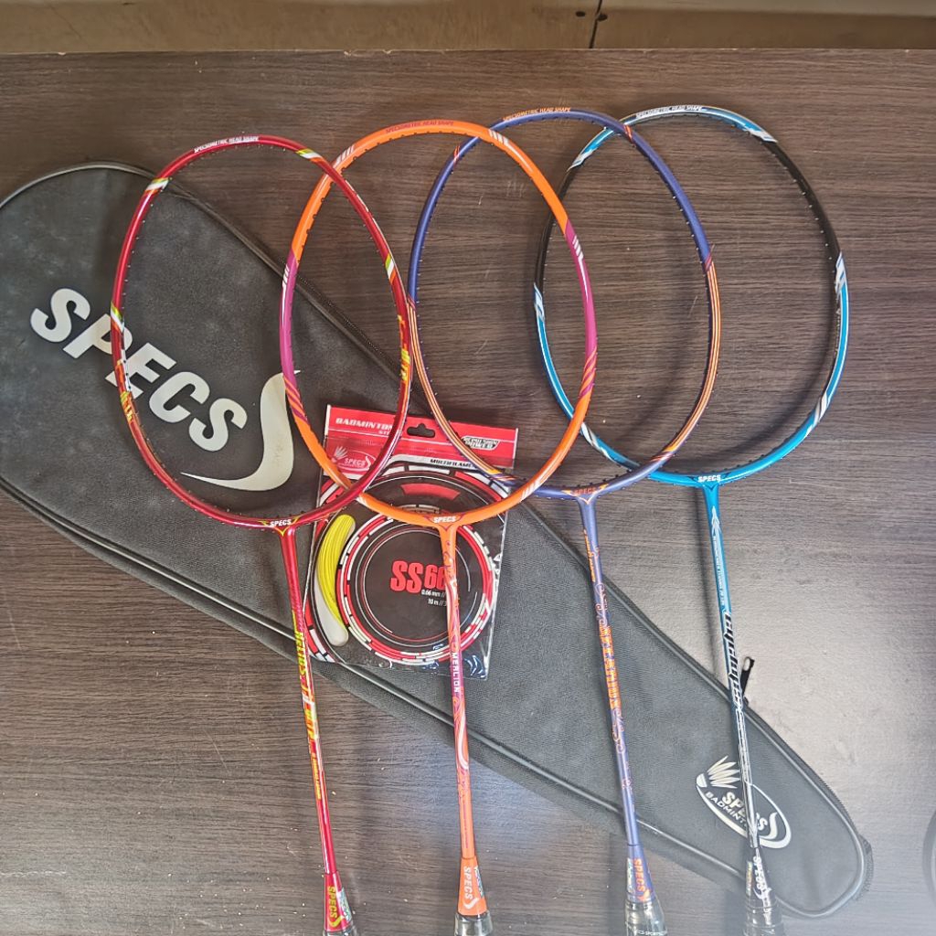 Raket Badminton SPECS HELIOS,MERLION,SPEARIUS,CYCLOPS ORIGINAL