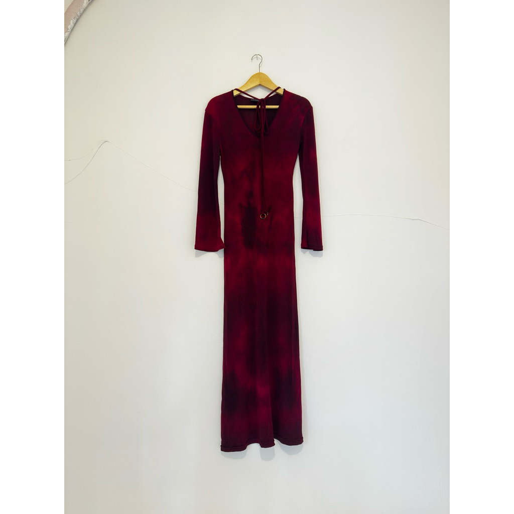 Long Dress Rajut Polos || Preloved Dress Party