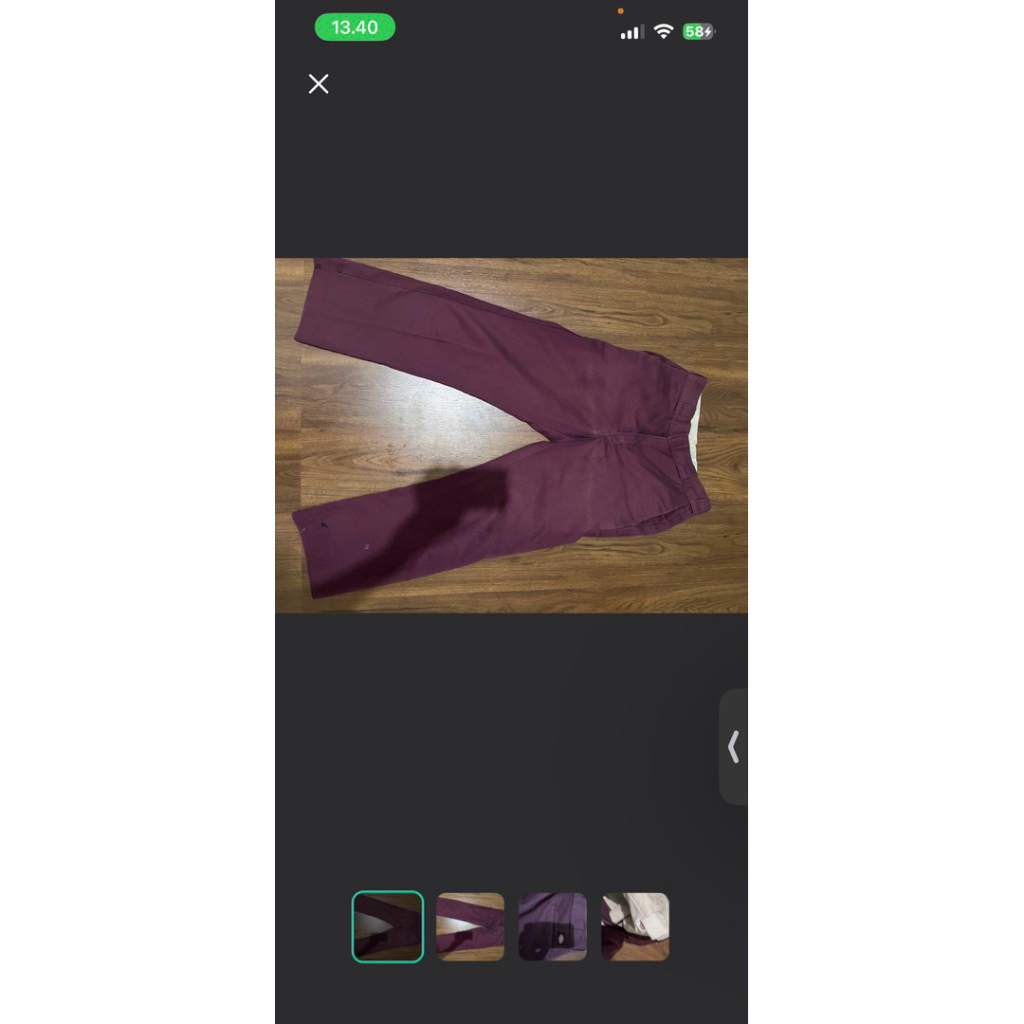 Dickies Purple Work Pants