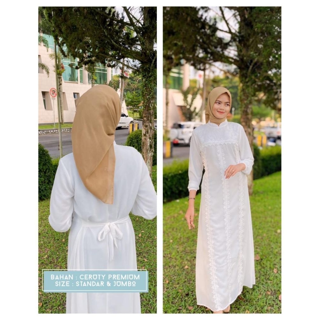 GAMIS CERUTY BABYDOLL KHUSUS WARNA HITAM & PUTIH