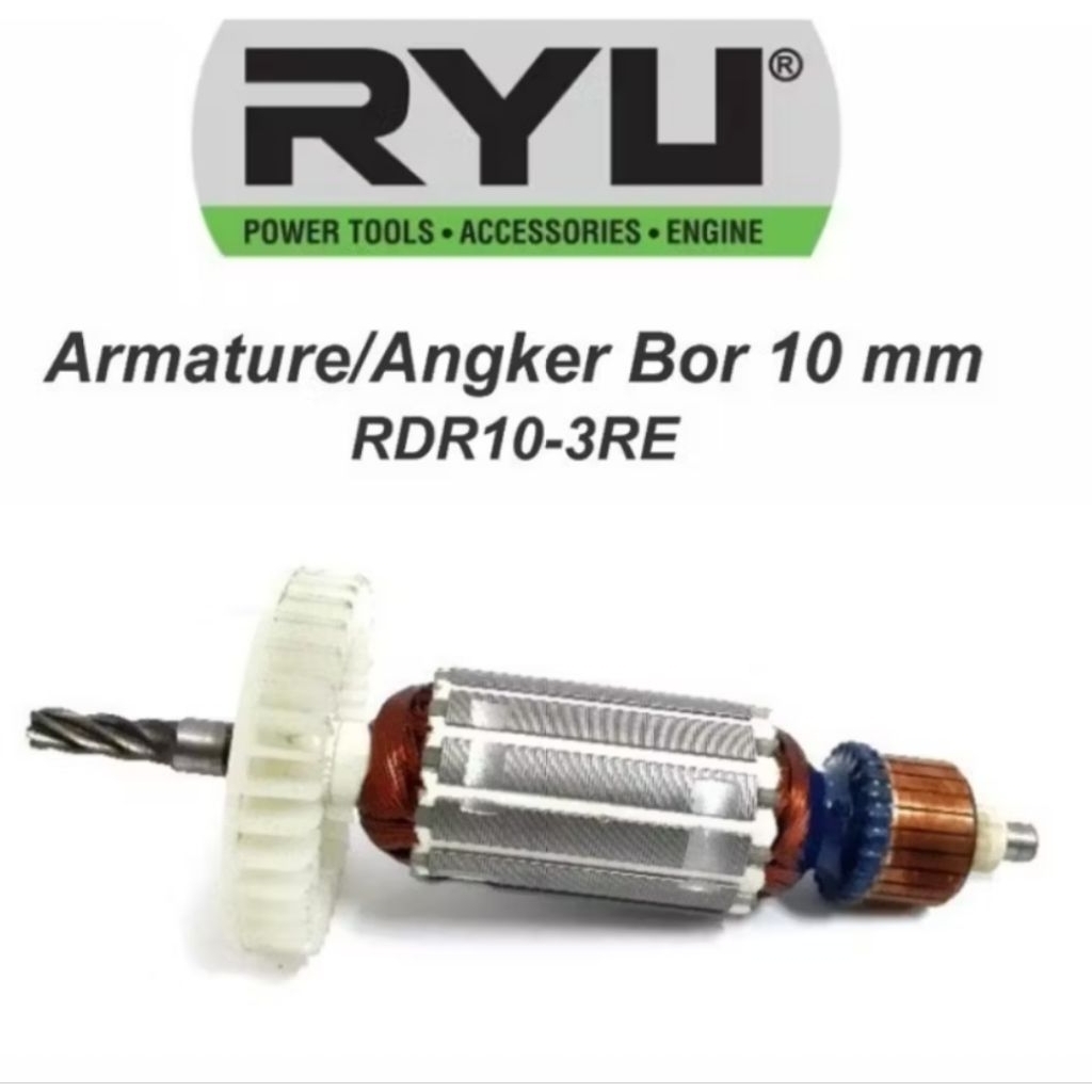 Ryu Armature Bor RDR 10-3 RE / Mesin Angker Mesin Bor 10 Mm Ryu RDR 10-3 RE