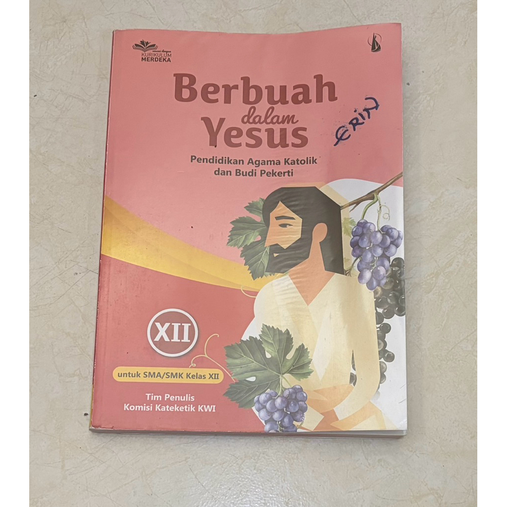 buku agama katolik berbuah dalam Yesus kelas 12 xii