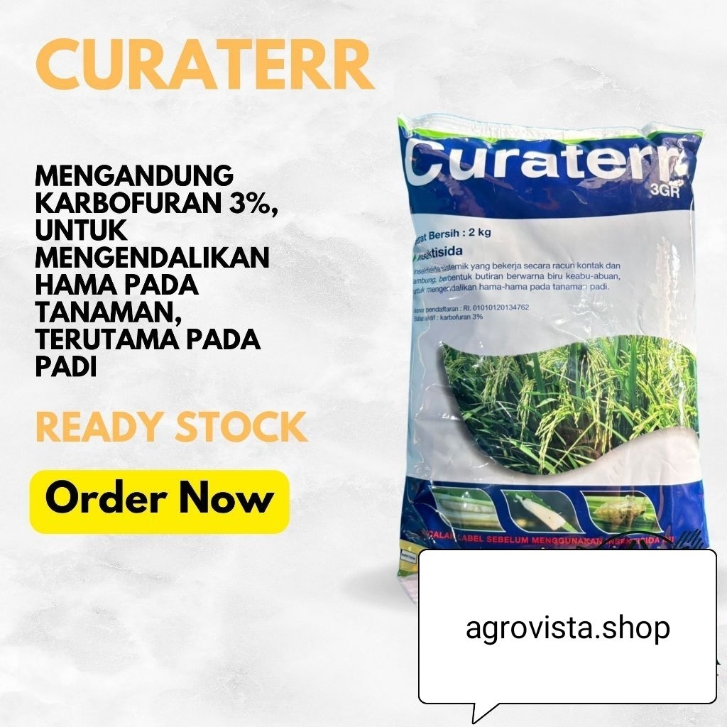 CURATERR KARBOFURAN 3 GR FINGISIDA (2 KG)