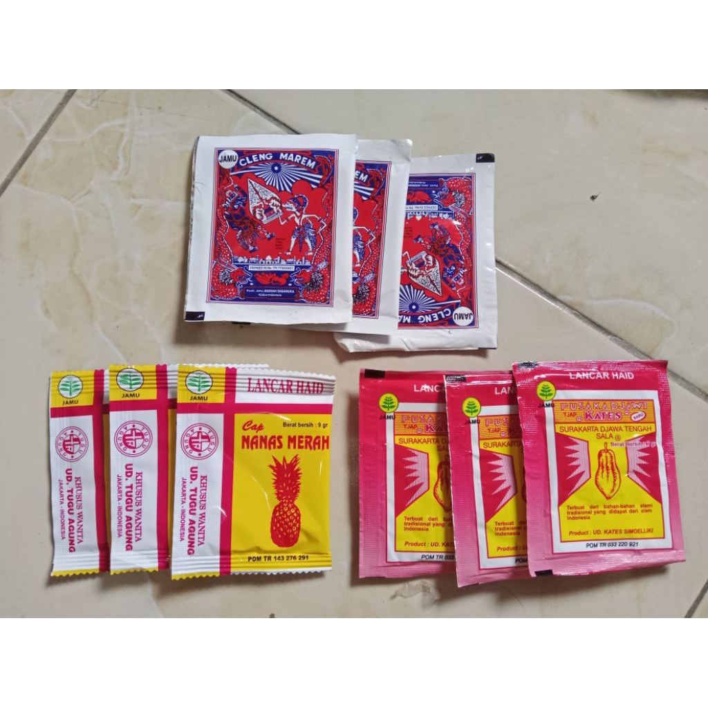 PAKET JAMU PELANCAR HAID 3 KALI MINUM