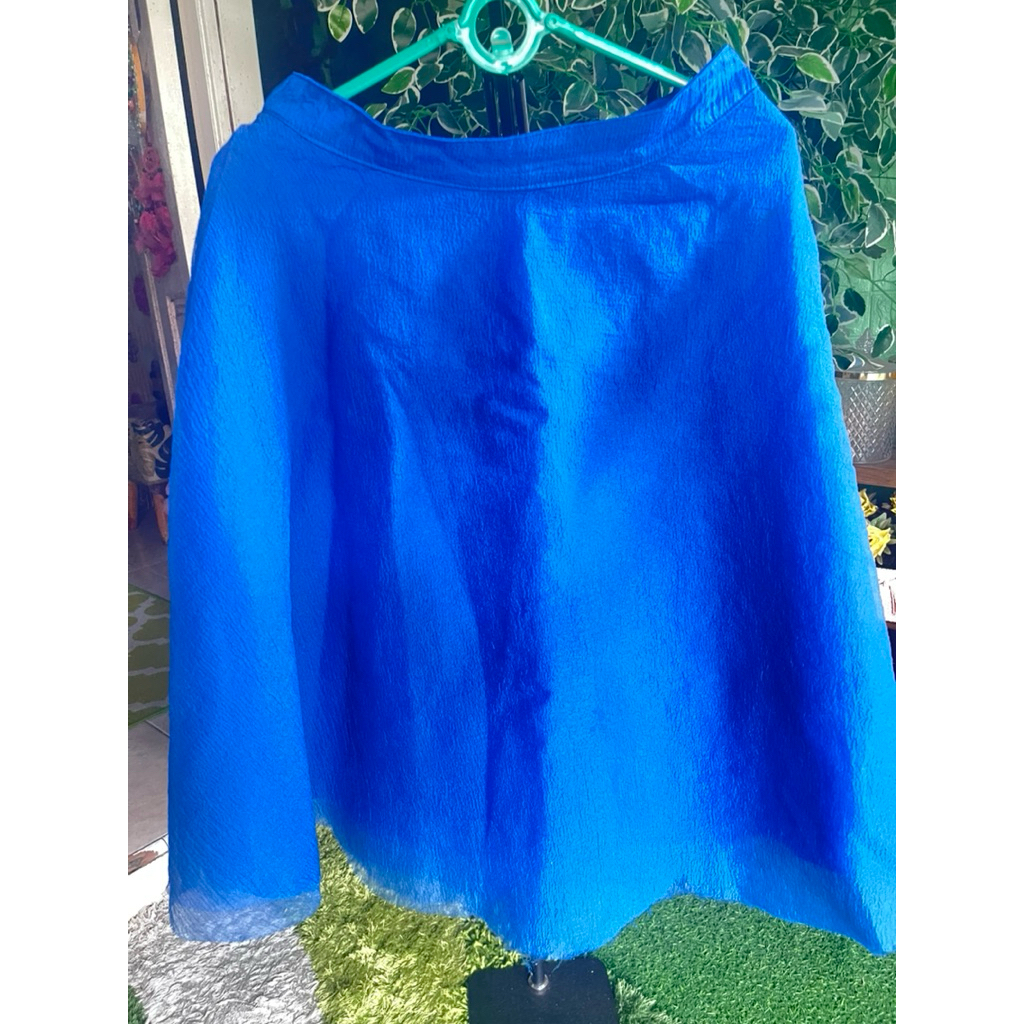 rok organza wanita