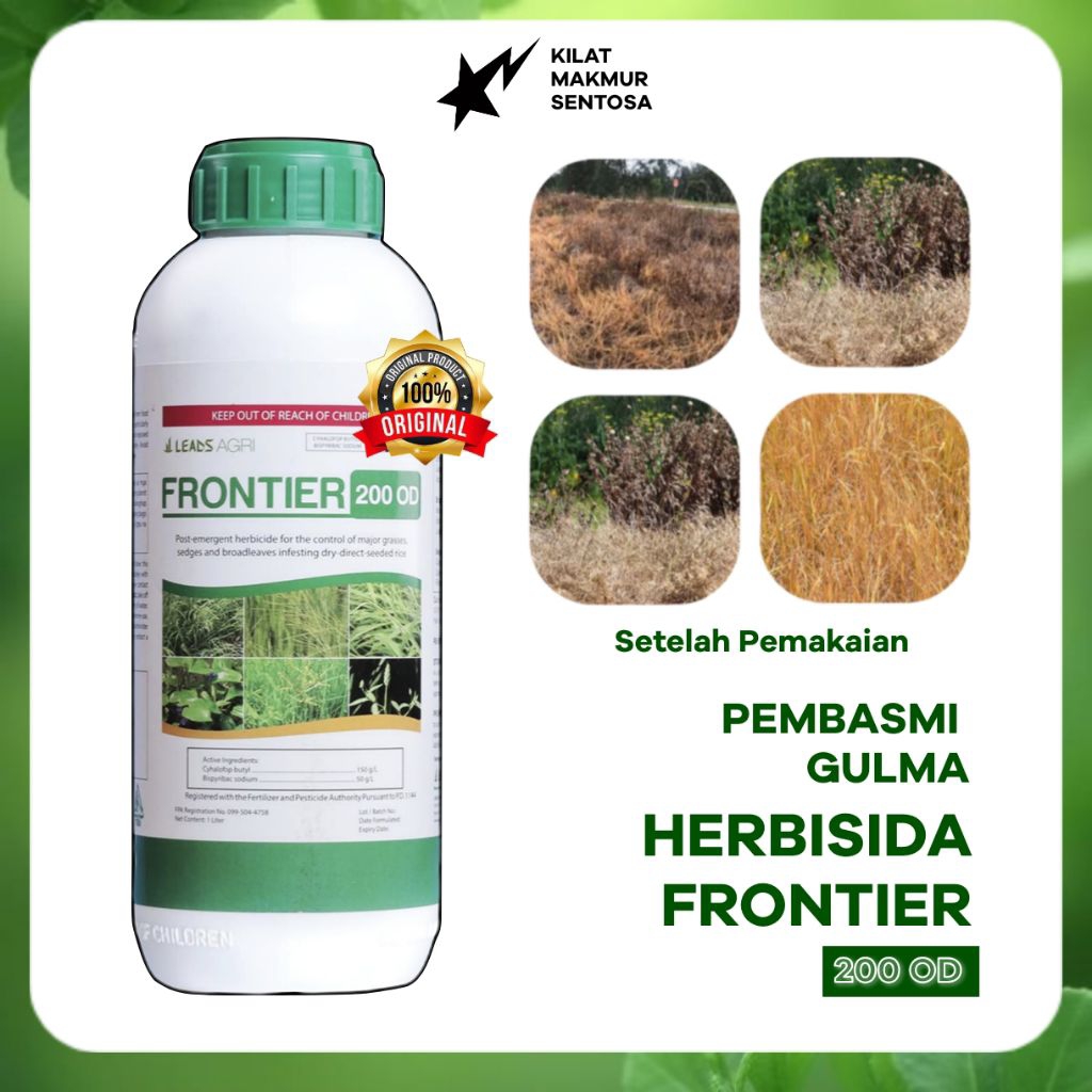 HERBISIDA SELEKTIF FRONTIER 200 OD HERBISIDA AMPUH ORIGINAL BASMI RUMPUT LIAR