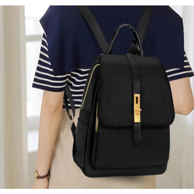 Elizabeth - Water Resistant tas ransel wanita YUJIN import korean style Punggung Kantor Kerja Sekola