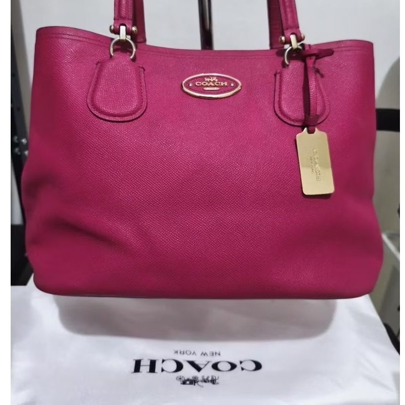 TAS TOTE COACH ORIGINAL KULIT ASLI SECOND