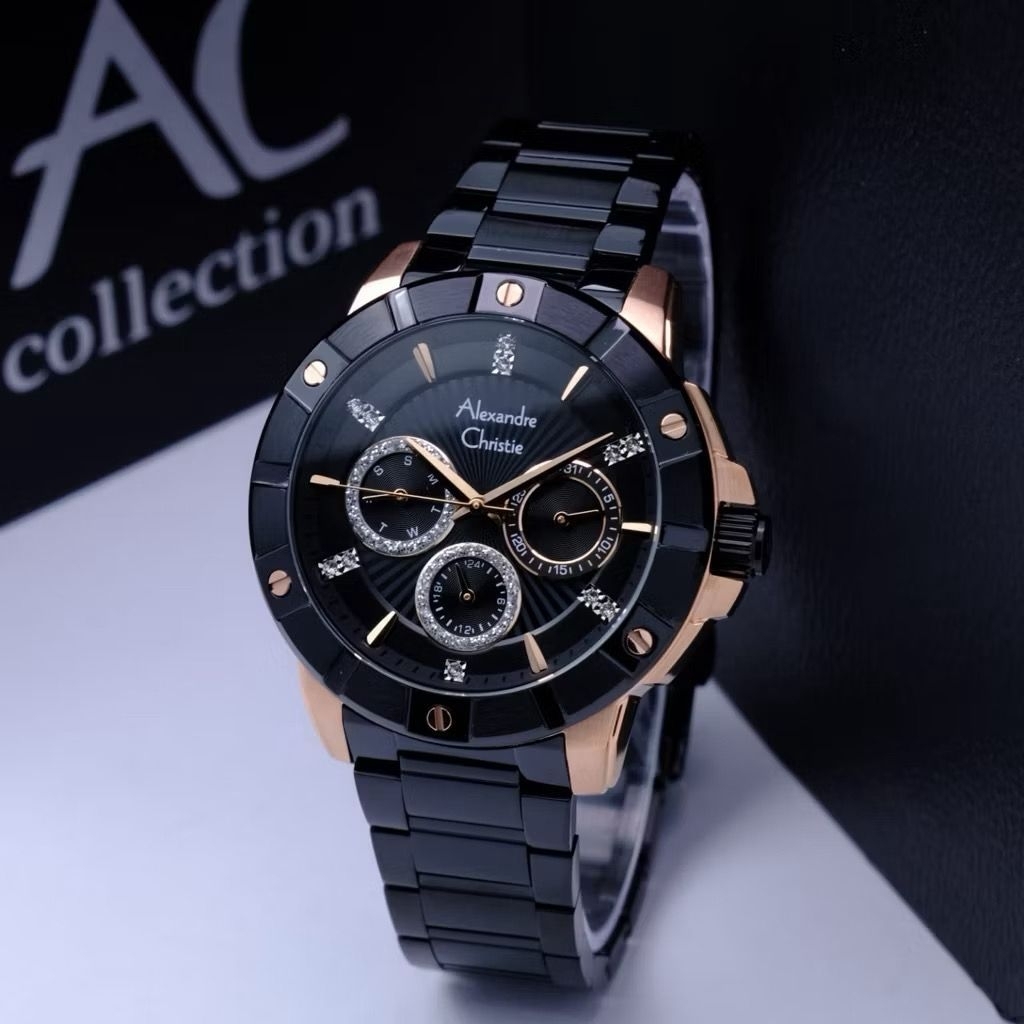 Terbaru Jam Tangan Wanita Alexandre Christie 6609 AC6609 [ORIGINAL]
