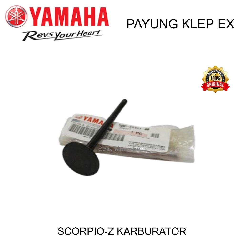 Klep Payung Klep Ex Motor Scorpio Z Karburator Asli Yamaha YGP 5BP-E2121-00