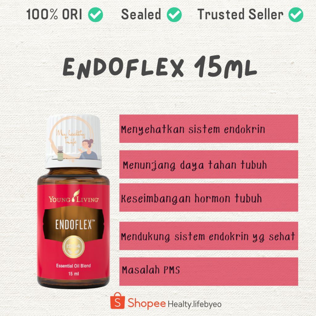 Endoflex 15ml young living endoflex essential oil endoflex yleo endoflex
