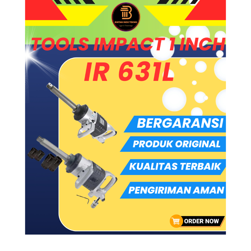 Ingersoll Rand IR 631L Impact Wrench 1 Inch