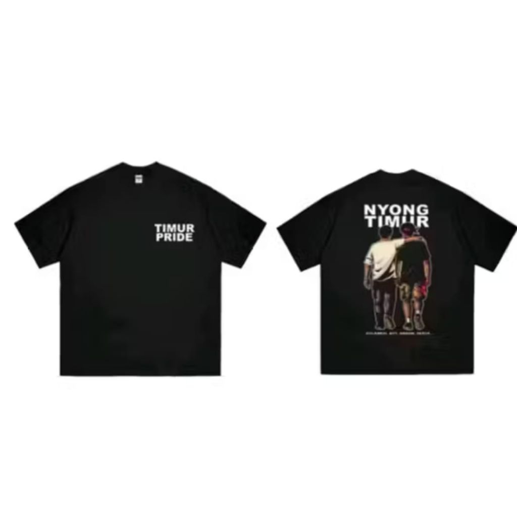 Kaos Nyong Timut Timur Pride Desain Terbaru T-shirt Unisex