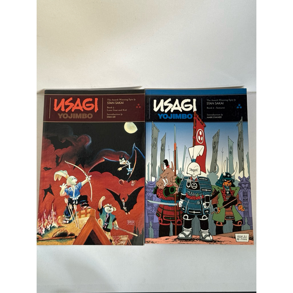 Komik Jepang Usagi Yojimbo collection by Stan Sakai