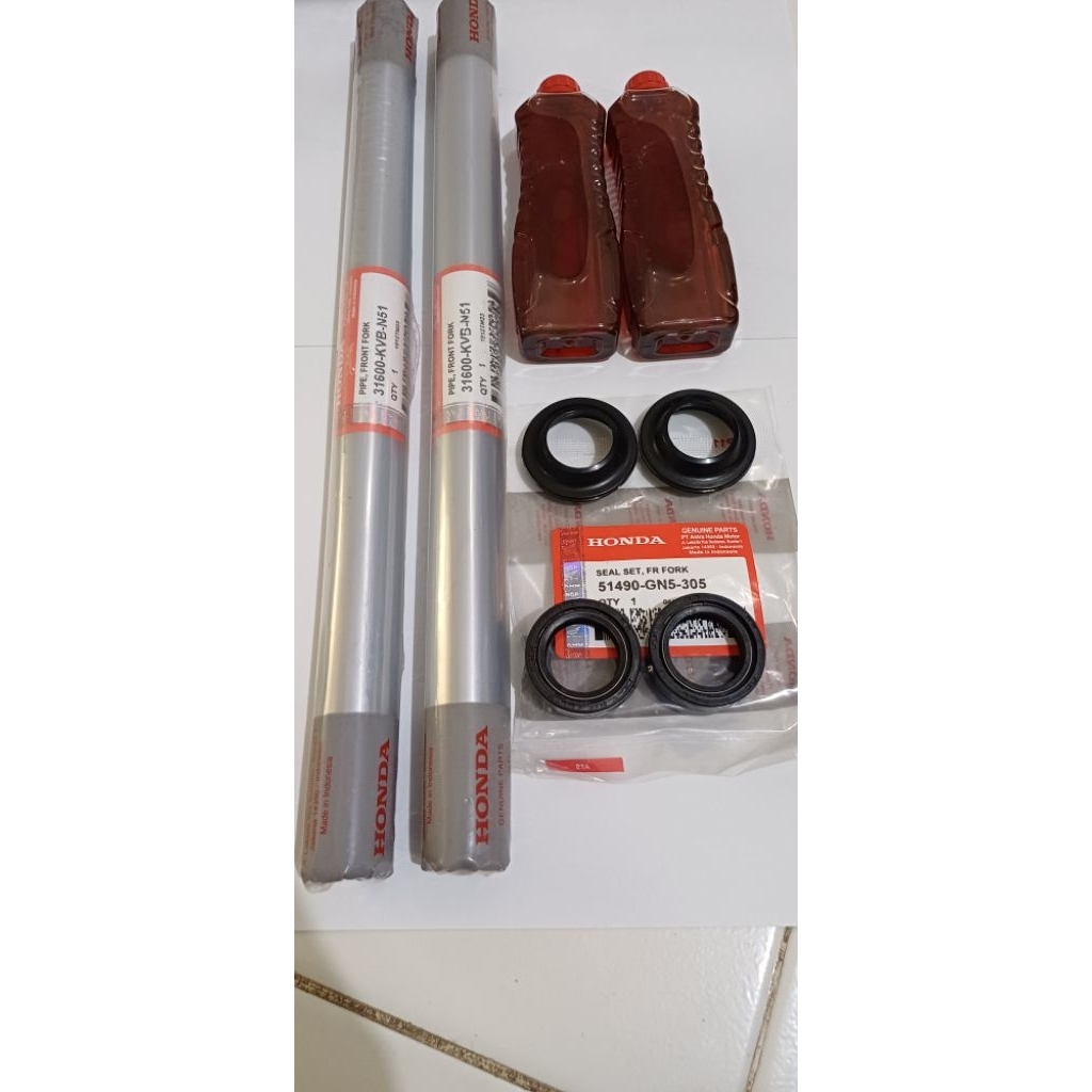 As shock depan vario110 karbu beat karbu plus oli shock dan seal shock