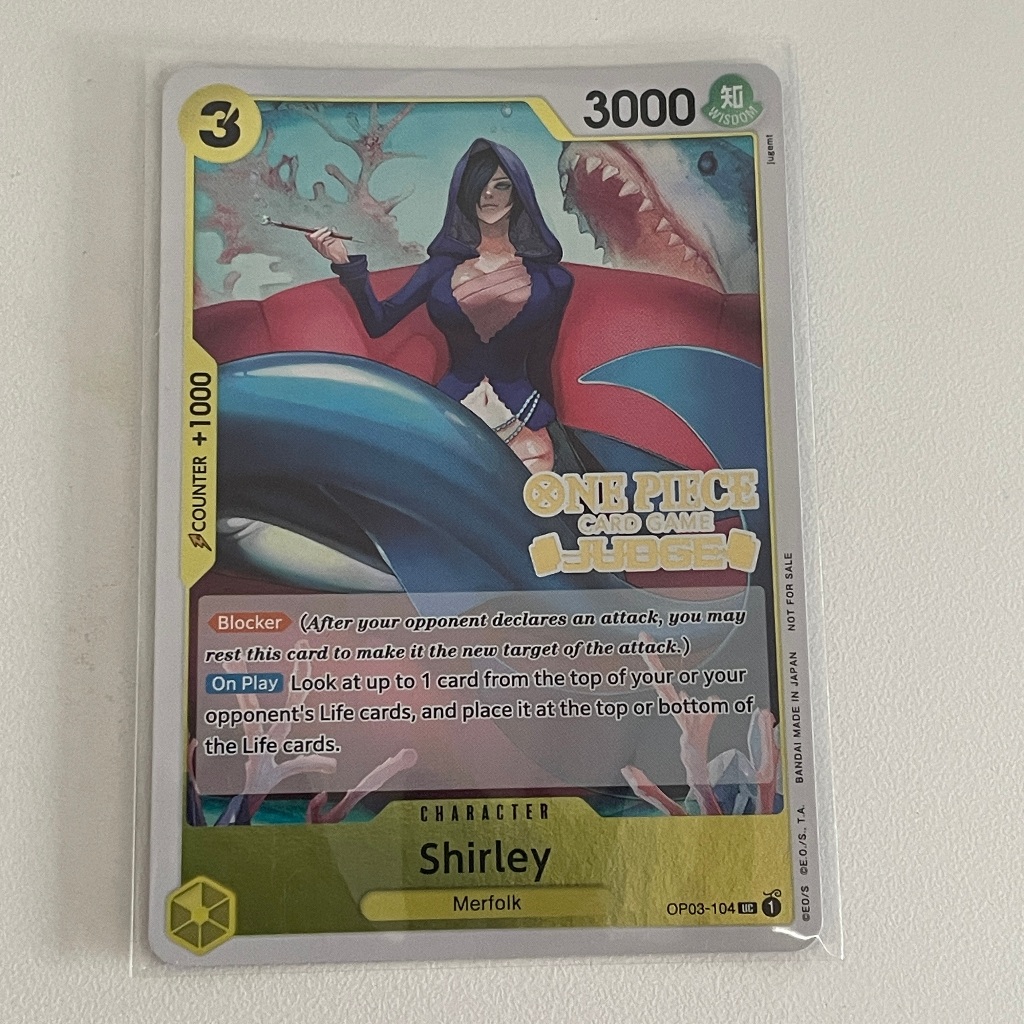 Shirley OP03-104 Judge Vol. 3 - ONE PIECE Card Game English
